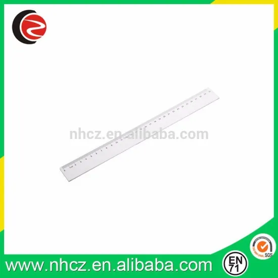 custom 30cm plastic rulers with logo printing