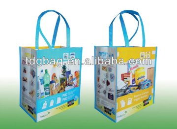 2014 RPET reusable bag with lamination