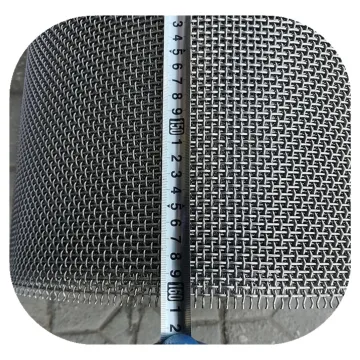 Crimped wire mesh for vibrating screen stainless steel quarry screen mesh