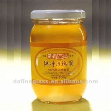 500ml High Quality Honey Bottle Glass Jar