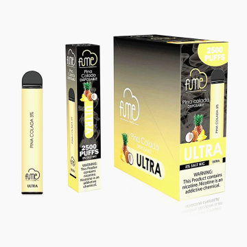 Vaporizador Ultra Disponível Fume 2500 Puffs E-Cigarette 5%