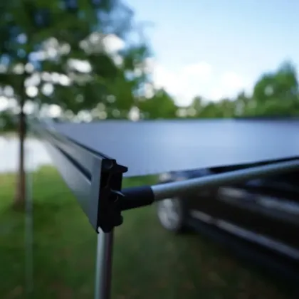 Outdoor Car Travelling Sunshade Canopy and Side Awnings