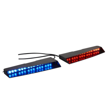LED Dash Light 16 Flash Model Red&Blue