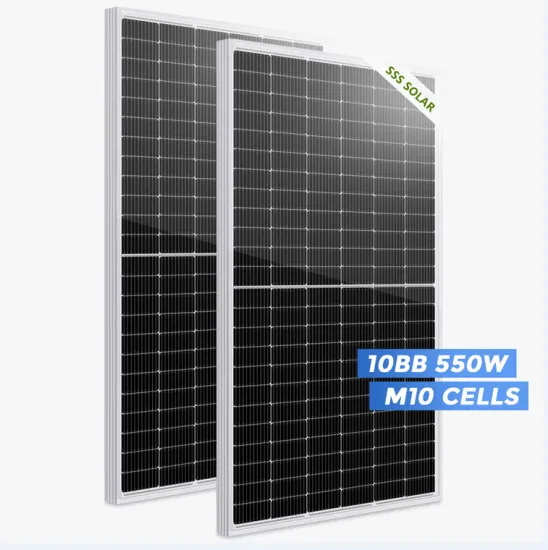 High-Power Solar Panels: SSS Solar Panels in Various Watts - From 450W to 600W