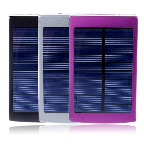 Banco de energía de batería Solar cargador de 30000mAh para iPhone6 Smartphon3