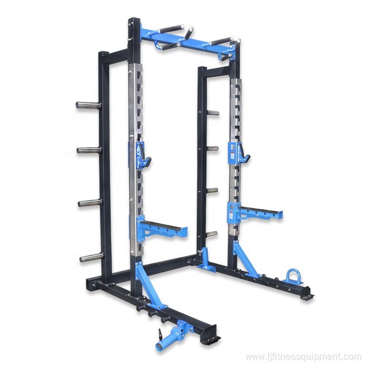 Durable Strength Training Half Rack Power Cage Squat