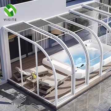 Prefabricated Glass Sunroom - Factory Garden Sun Room Roof