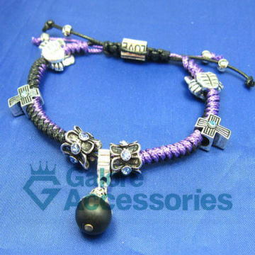 custom cancer beaded bracelets shamballa bracelet