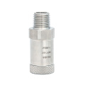 Sanitary Male Screw Adjusting Exhaust Valve