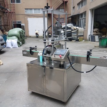 Personnalisez la machine à coiffage de chute de couverture automatique / couvercle semi-automatique Capper / huile essentielle de remplissage de remplissage