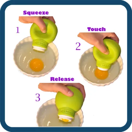 Single Egg Yolk Separator,Sepatater Egg Yolk