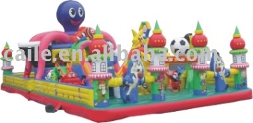 Inflatable amusement park