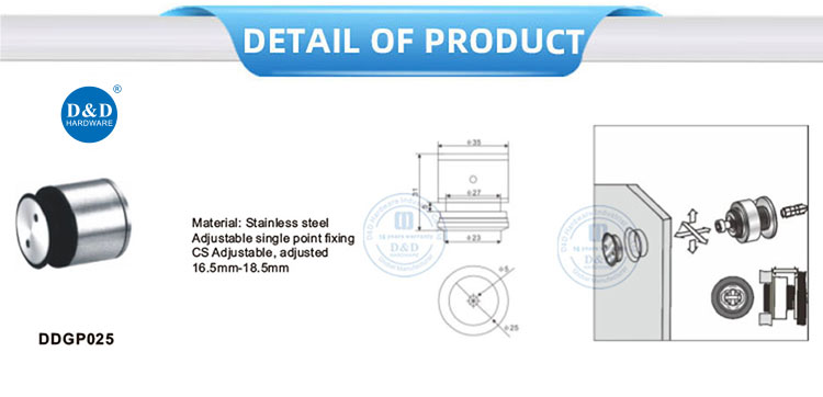 glass fitting accessories