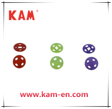 Plastic Snap Button with Fahsion Color, Functional, Hot Sell, Kam