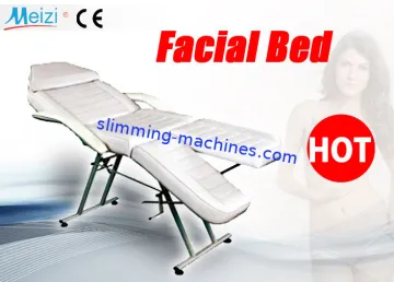 Adjustable Durable Leather Beauty Portable Facial Bed Beauty Salon Equipment Bed