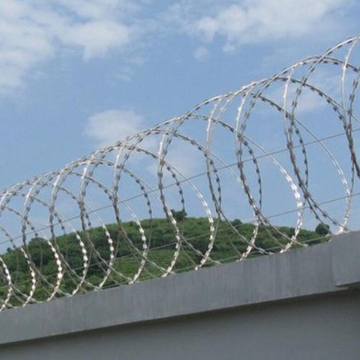 Güvenlik tesisleri için yüksek gerilimli jilet dikenli tel - Tam özellikler
