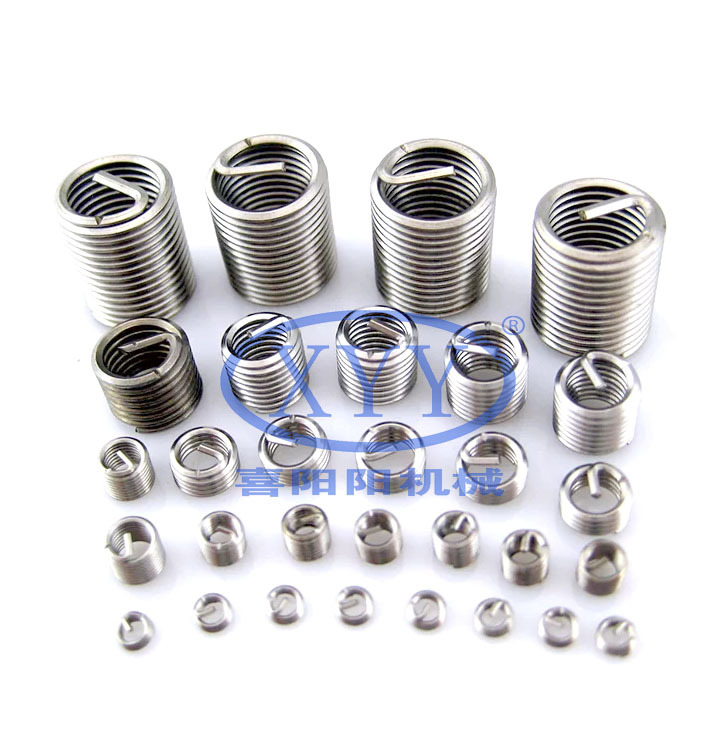 High Quality M2-M30 Standard Titanium Helicoils 304 Stainless Steel Wire Thread Repair Insert with Aluminium Material Screw