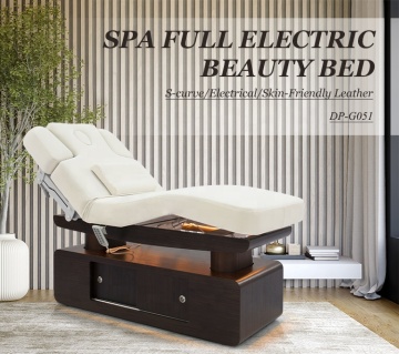 Heated Ergonomic Electric Spa Massage Chair Bed with 4 Motors