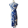 Women's sleeveless print midi dress