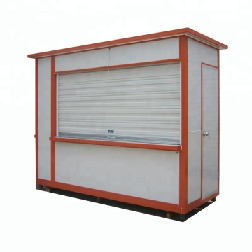 Indoor food kiosk mall popcorn kiosk food service cart with wheels