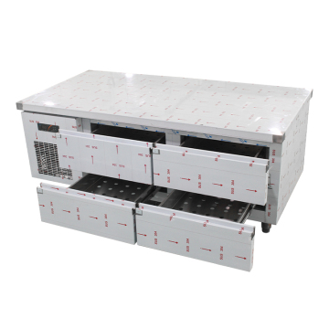 4‑drawer under counter worktop freezer