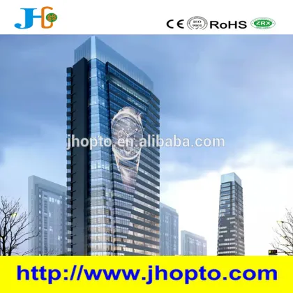 Led flexible mesh screen, led curtains ,landscape architects