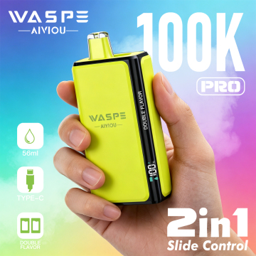 WASPE Double Flavor 100K Pro 2in1 Disposable Vape
