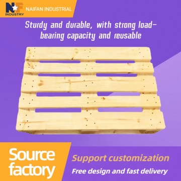 Прочный деревянный поддон стандарта ЕС с высокой несущей способностью