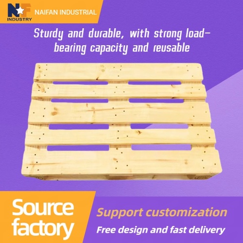 Прочный деревянный поддон стандарта ЕС с высокой несущей способностью