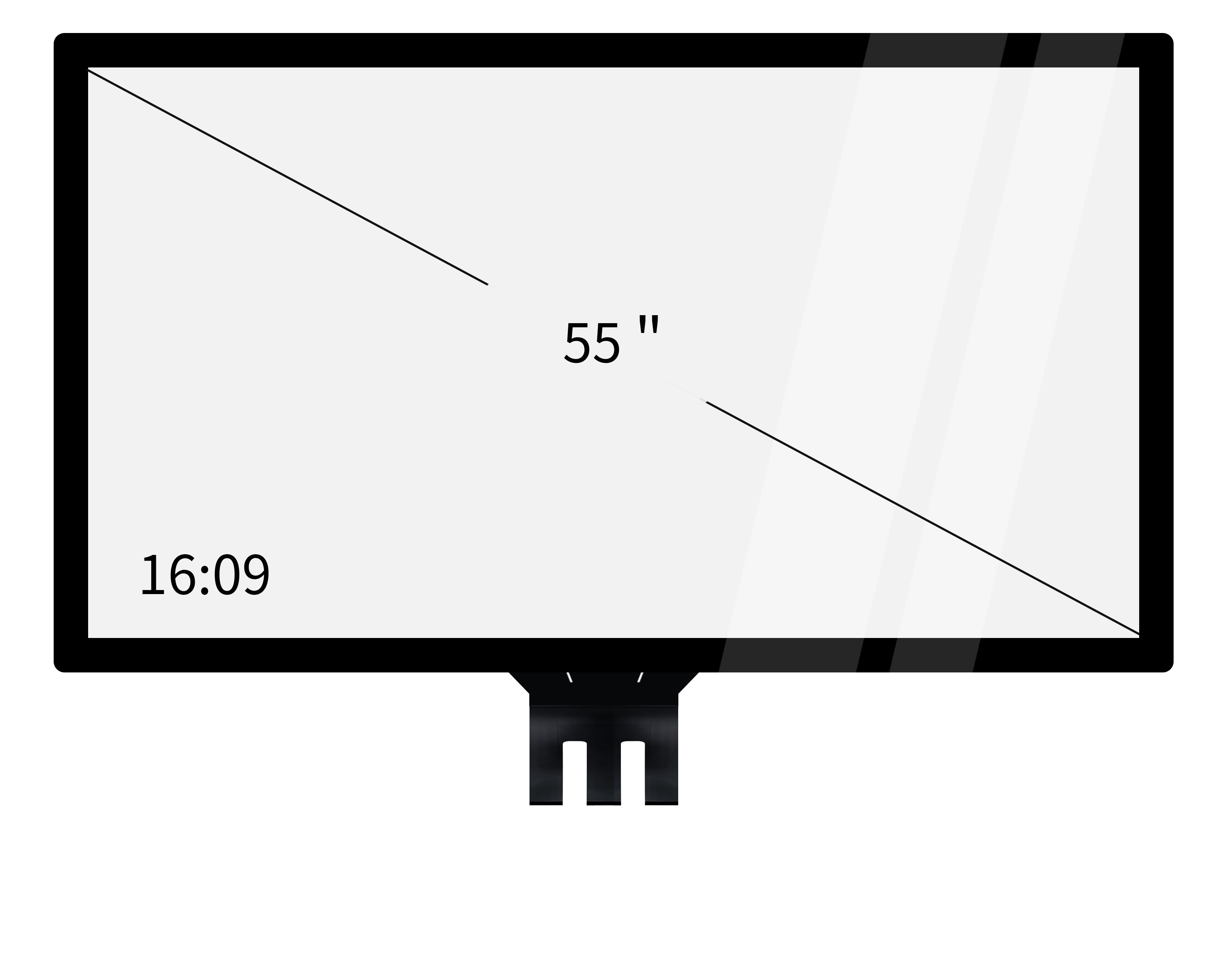 55 inch PCAP