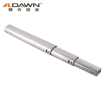 Factory Price China Supplier Extrusion Black or Silver Aluminum Alloy D-Tube for Luggage Pull Rod (6060/6061/6063/6463)