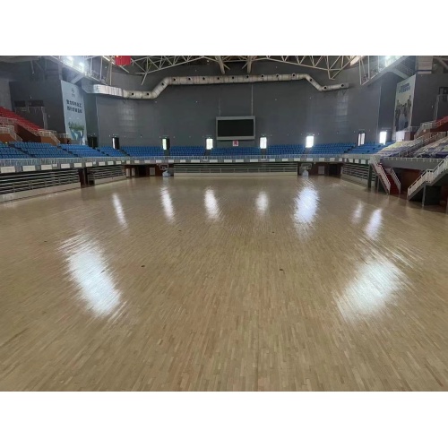 FIBA approved wooden floor for indoor sports