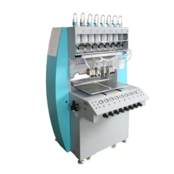 8 Color Automatic Liquid PVC Dripping Machine