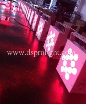12PCS 10W DMX Powered Wireless LED PAR 64 Battery Uplighting