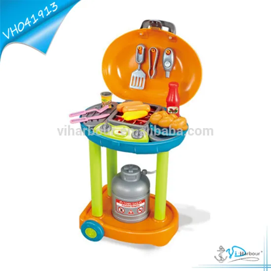 Best Selling Lignt Music Barbrcue Kids Play Set