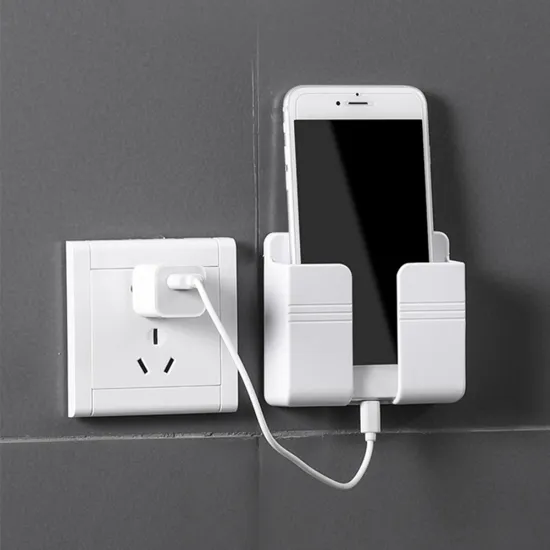 Hot Sell Wall Mounted Organizer: Low Price Remote Control Storage Box & Phone Charger