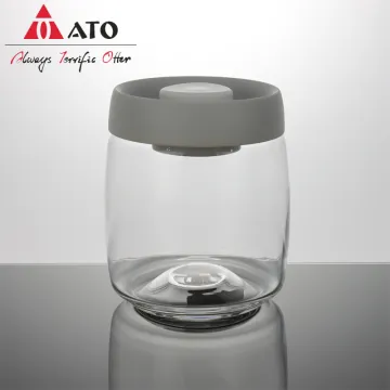 Kitchen Food Spice Container Glass Storage with Lid