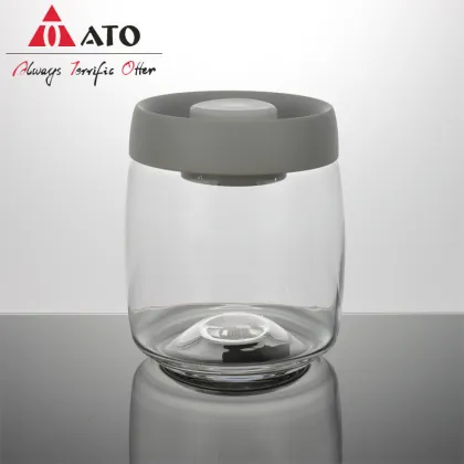 Kitchen Coffee Bean Storage Jar Glass Storage Jar