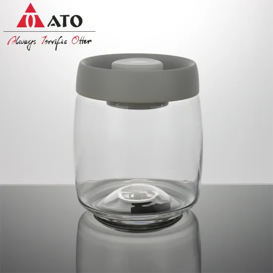 Kitchen Food Spice Container Glass Storage with Lid