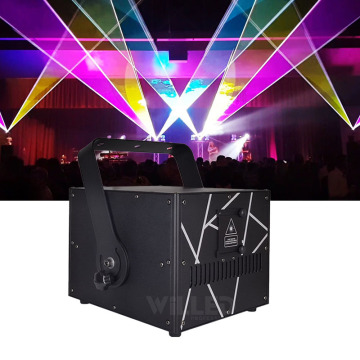 10W 8W RGB 3in1 Laser -Licht Show für Disco- und DJ -Nächte