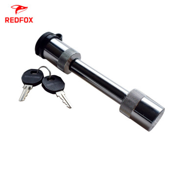 High Quality Chrome Coupler Lock for 2 1/2\" Span Trailer Hitch