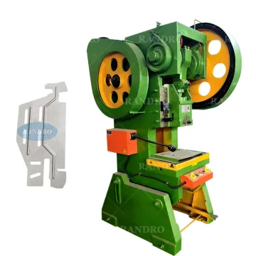 Flywheel J21 80 Ton Mechanical Power Press Machine for Metal Stamping
