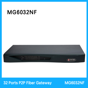 32 Ports SFP Fiber Optical FXS/FXO Gateway
