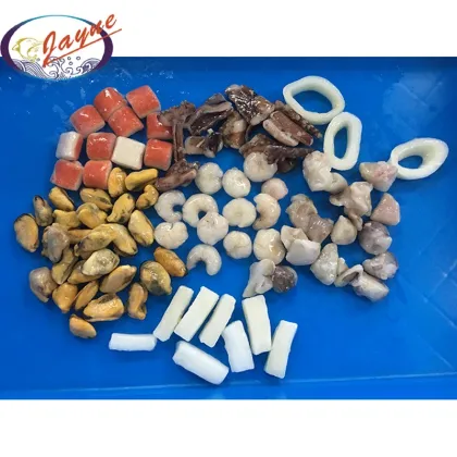 Frozen high quality good taste mix seafoods many kind of seafoods detail