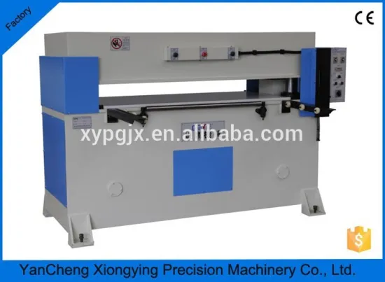hydraulic receding head shoe making machine/carpet cutting press machine