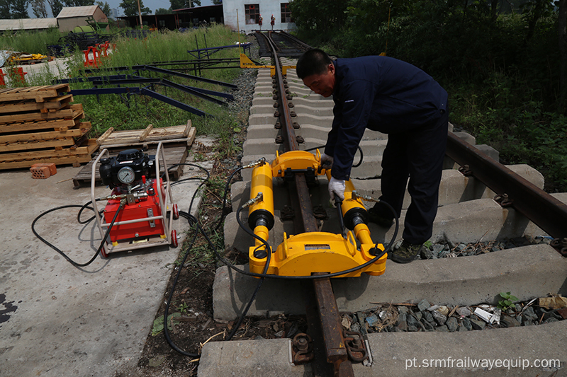 Tensor Hidráulico de Trilhos de Equipamentos Ferroviários de Alto Desempenho