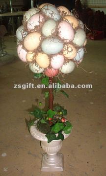 wonderful handicrafts artificial tree easter egg