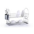 2 tier stainless steel dish drying rack