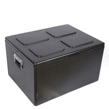 Caja con aislamiento térmico