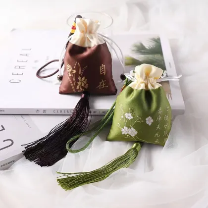 Brocade Pouches: Embroidered Luxury and Style